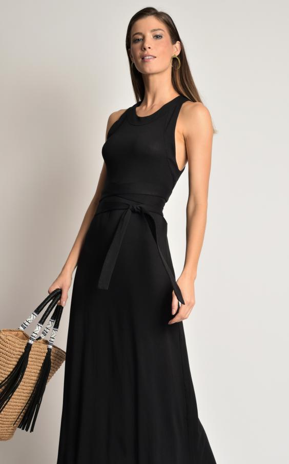 Black Tied Dress 