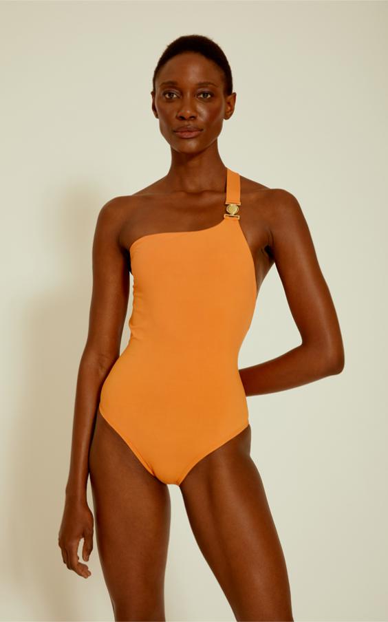 Terre Detail One Shoulder One Piece